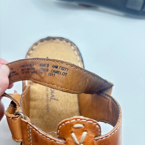 Natural Soul Naturalizer Womens Brown Leather Slip On Slingback Sandals 8.5 M - Picture 10 of 10